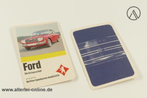 Ford - Ein Autoquartett | Ford 17 M | 60-70er Jahre Quartett - Nr: 501719 Berliner Spielkarten