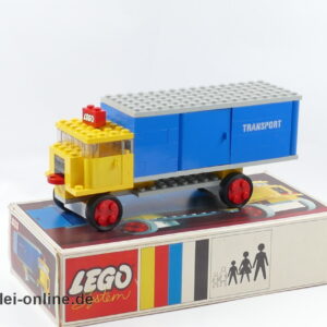 LEGO® 333 | LEGO® Truck Transporter gelb blau mit Original Bauanleitung in OVP