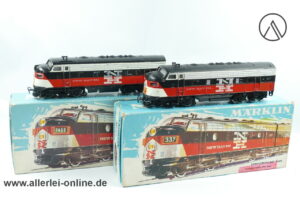 Märklin H0 | 3062 + 4062 | US. Diesellokomotive F7 New Haven Railroad