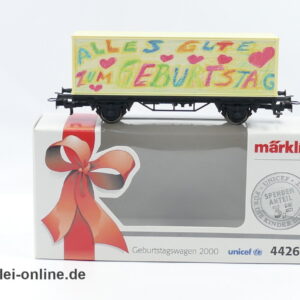 Märklin H0 | 44266 Containerwagen | Unicef Geburtstagswagen 2000 | SoMo Güterwagen
