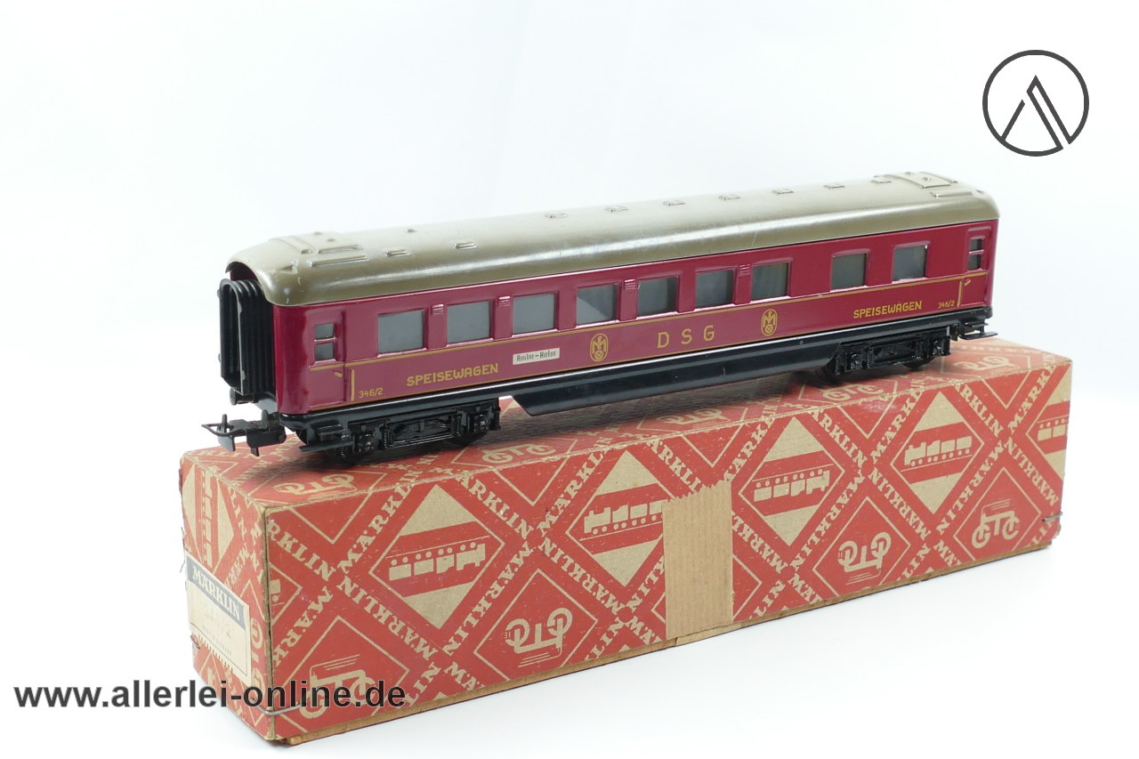 Märklin H0 | DSG Speisewagen 346/2 | 4008 Personenwagen Schürzenwagen Märklin H0 | DSG Speisewagen 346/2 | 4008 Personenwagen Schürzenwagen