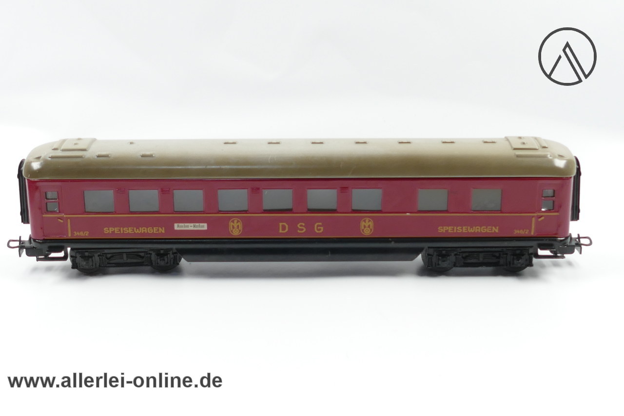 Märklin H0 | DSG Speisewagen 346/2 | Blech-Schürzenwagen mit OVP Märklin H0 | DSG Speisewagen 346/2 | Blech-Schürzenwagen mit OVP