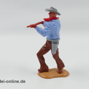 Timpo Toys | Cowboy Trapper mit Gewehr kurz | Vintage Timpo Toys - Steckfigur