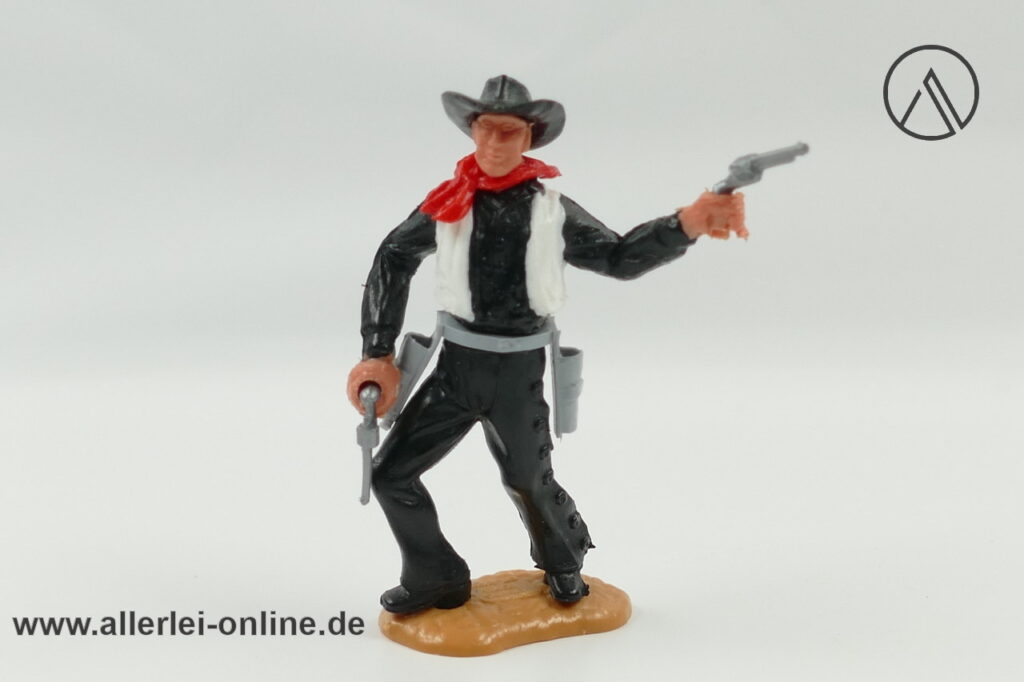 Timpo Toys | Cowboy Pistole und Gewehr | Vintage Timpo Toys Steckfigur