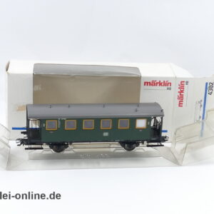Märklin H0 | 4302 Nebenbahnwagen 09 871 Nür der DB | 2. Klasse Personenwagen
