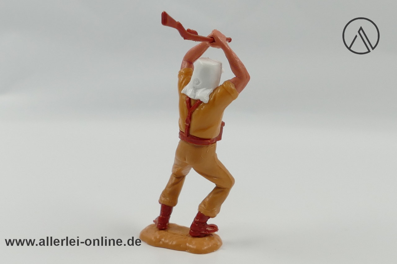 Timpo Toys | Fremdenlegionär mit Gewehr über Kopf | Vintage Timpo Toys / Steckfigur Timpo Toys | Fremdenlegionär mit Gewehr über Kopf | Vintage Timpo Toys / Steckfigur