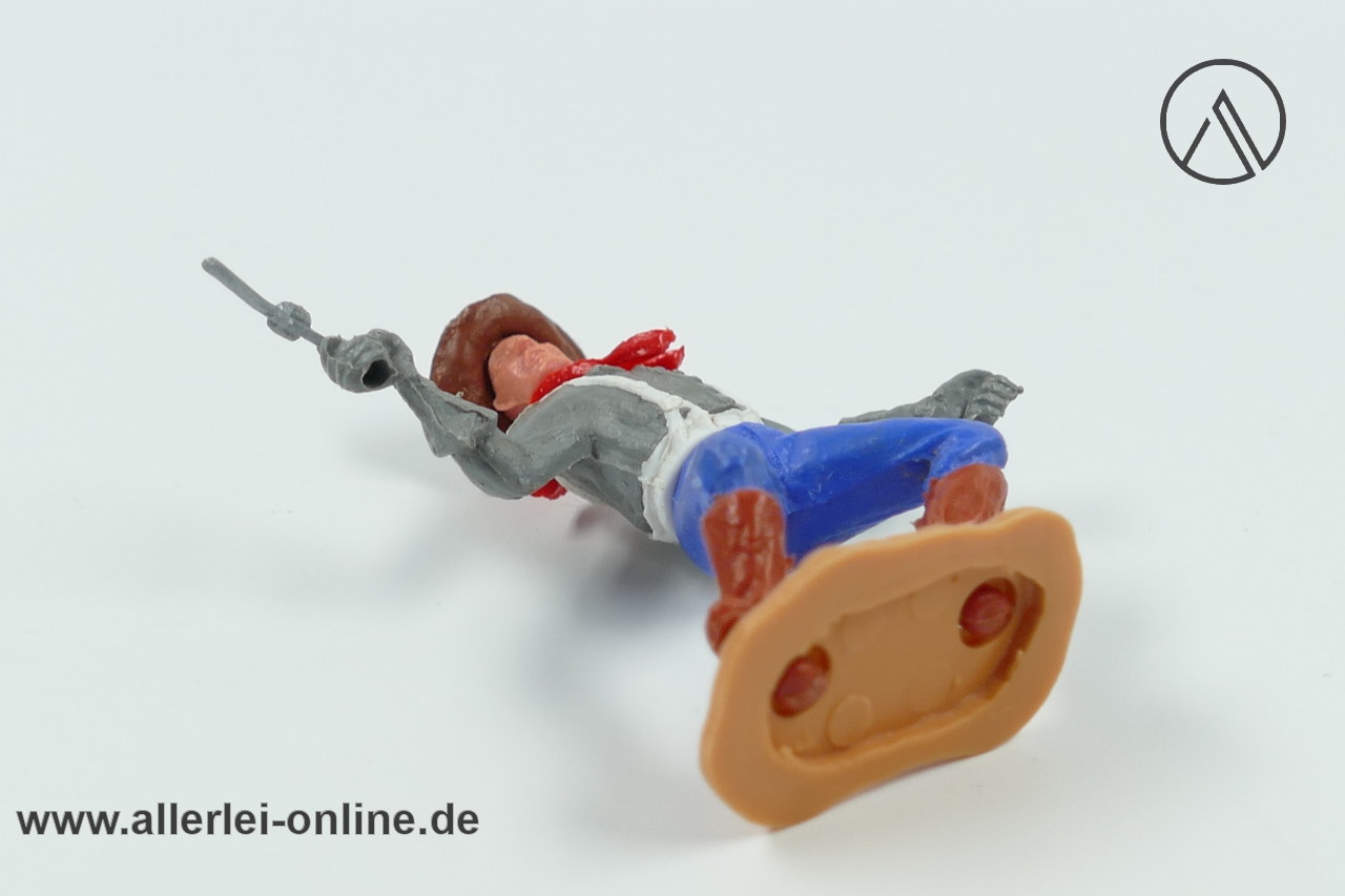 Timpo Toys | Kavallerist der Südstaaten | Vintage Timpo Toys / Steckfigur liegend Timpo Toys | Kavallerist der Südstaaten | Vintage Timpo Toys / Steckfigur liegend