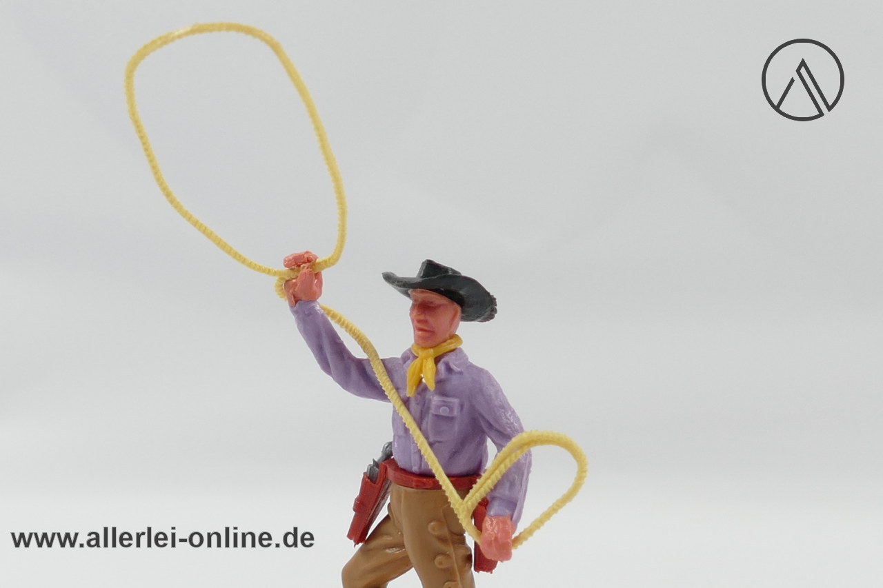 Timpo Toys | Cowboy mit Lasso| Vintage Timpo Toys - Steckfigur Timpo Toys | Cowboy mit Lasso| Vintage Timpo Toys - Steckfigur