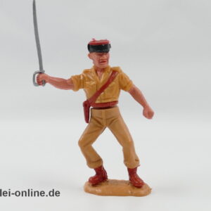Timpo Toys | Fremdenlegionär Offizier mit Säbel| Vintage Timpo Toys Steckfigur