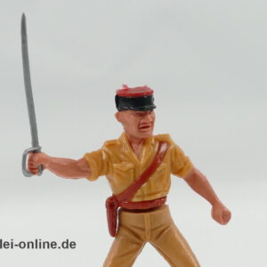 Timpo Toys | Fremdenlegionär Offizier mit Säbel| Vintage Timpo Toys -Steckfigur