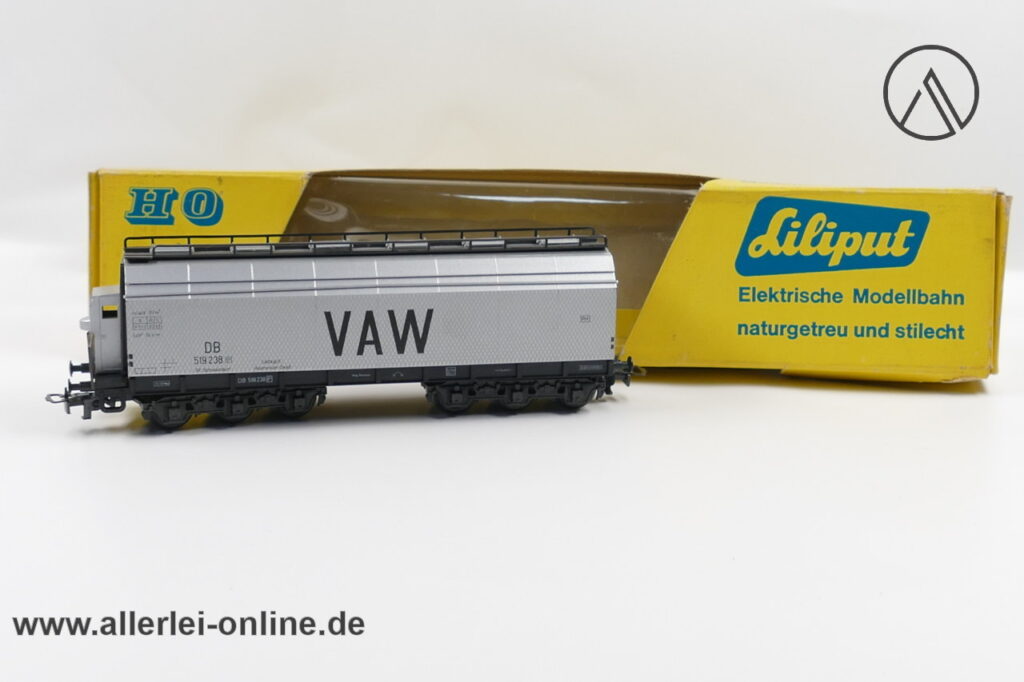 Liliput Spur H0 | Liliput 240 00 VAW Tonerdewagen | 6-Achsiger Güterwagen 519 238 mit OVP