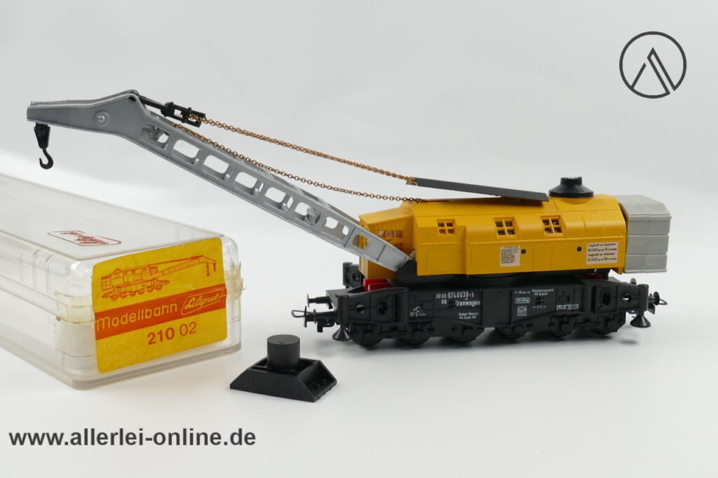 Liliput Spur H0 | Liliput 210 00 Kranwagen | 6-Achsiger Kranzugwagen