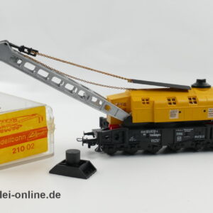 Liliput Spur H0 | Liliput 210 00 Kranwagen | 6-Achsiger Kranzugwagen