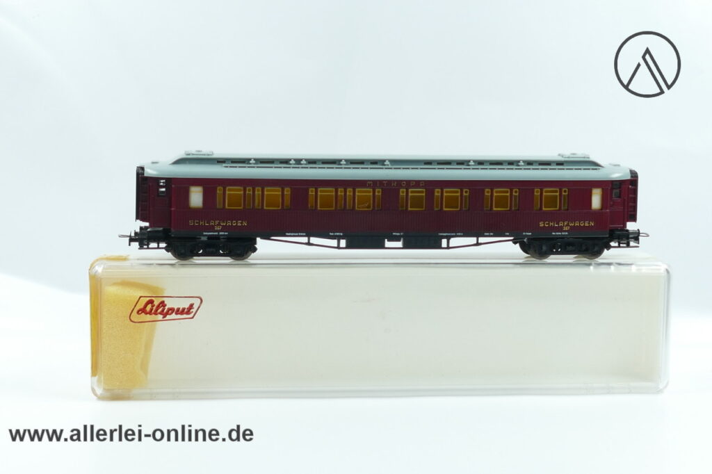 Liliput Spur H0 | Liliput 267 00 Mitropa Schlafwagen | Schnellzugwagen