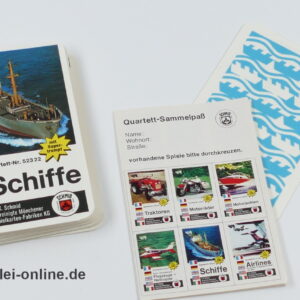 Schiffe Quartett | Nr: 52322 - F.X. Schmid Vereinigte Münchener Spielkarten