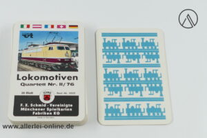 Lokomotiven Quartett II/76 | Nr: 52222 - F.X. Schmid Vereinigte Münchener Spielkarten