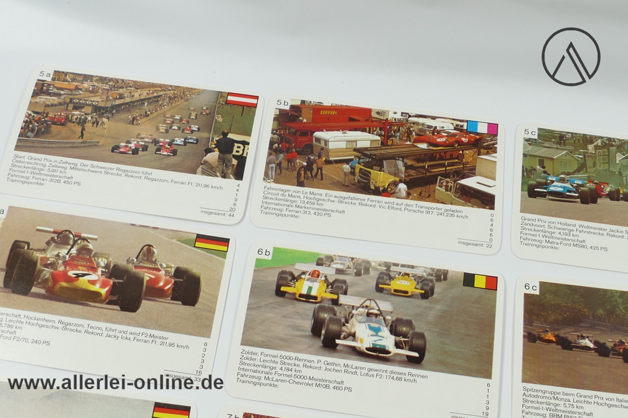 Grand Prix Meisterschaft Technikquartett | Nr: 51822 - F.X. Schmid Vereinigte Münchener Spielkarten im Allerlei Online Shop Grand Prix Meisterschaft Technikquartett | Nr: 51822 - F.X. Schmid Vereinigte Münchener Spielkarten im Allerlei Online Shop