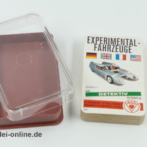 Experimental Fahrzeuge Quartett | Nr: 680 ASS - Altenburg Stralsunder Spielkarten Technikquartett