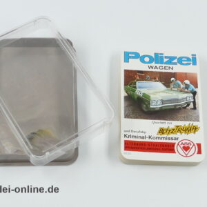 Polizei Wagen Technikquartett | Nr: 3220 ASS - Altenburg Stralsunder Spielkarten Polizeiauto Quartett