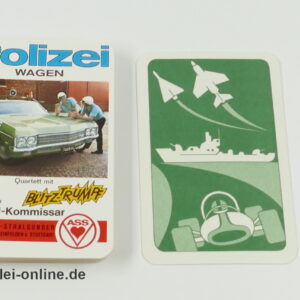 Polizei Wagen Quartett | Nr: 3220 ASS - Altenburg Stralsunder Spielkarten