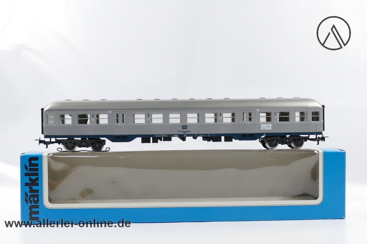 Märklin H0 | 4159 Nahverkehrswagen 50 80 22-53 603-3 | Silberling 2.Klasse der DB Märklin H0 | 4159 Nahverkehrswagen 50 80 22-53 603-3 | Silberling 2.Klasse der DB