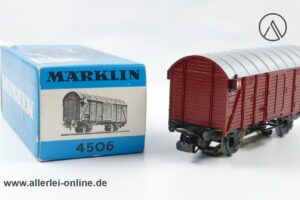 Märklin H0 | Märklin 4506 Gedeckter Güterwagen mit Schlusslicht Laternen im Allerlei Online Shop