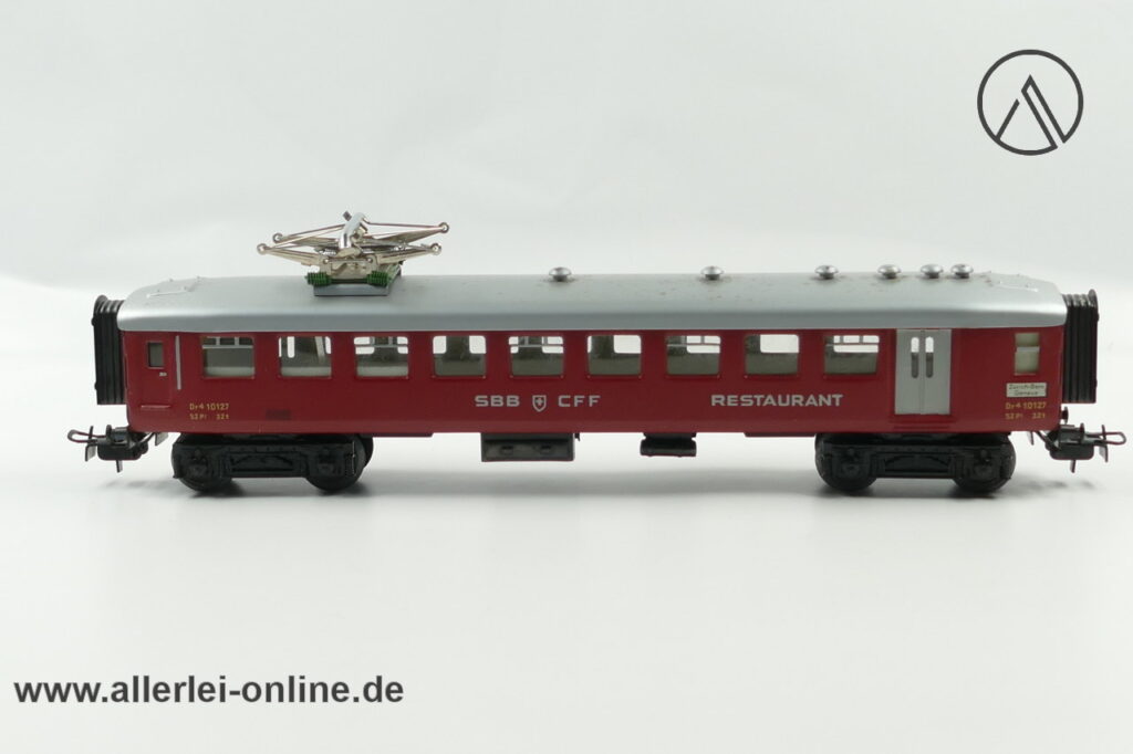 Märklin H0 | 4035 Schnellzug - Speisewagen der SBB / CFF | Restaurant Wagen 10127