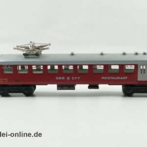 Märklin H0 | 4035 Schnellzug - Speisewagen der SBB / CFF | Restaurant Wagen 10127