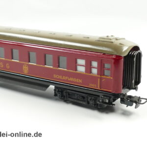 Märklin H0 | Märklin 346/3 DSG Schlafwagen | Blech-Schürzenwagen Modelleisenbahn im Allerlei Online Shop