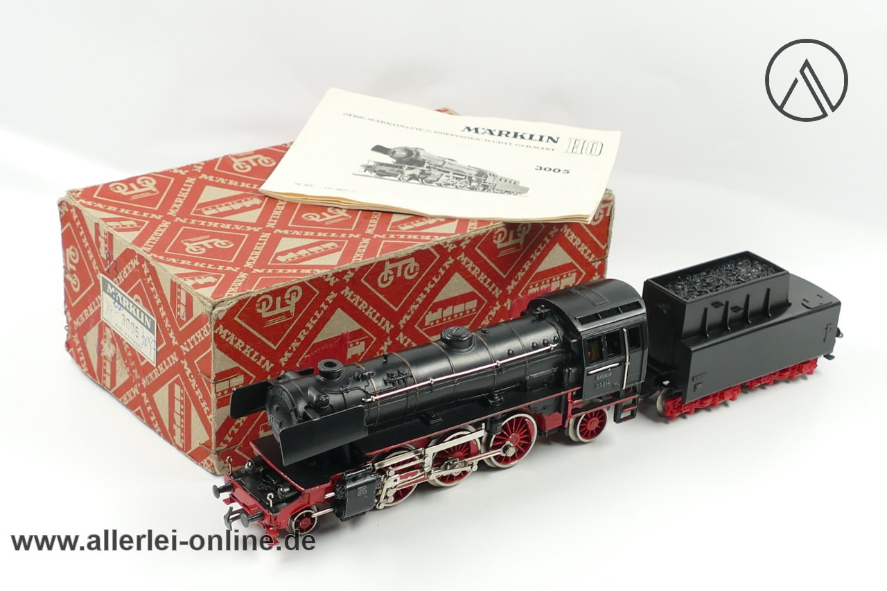 Märklin H0 | Märklin 3005 - DA 800 Schlepptenderlokomotive BR 23014 mit OVP Märklin H0 | Märklin 3005 - DA 800 Schlepptenderlokomotive BR 23014 mit OVP