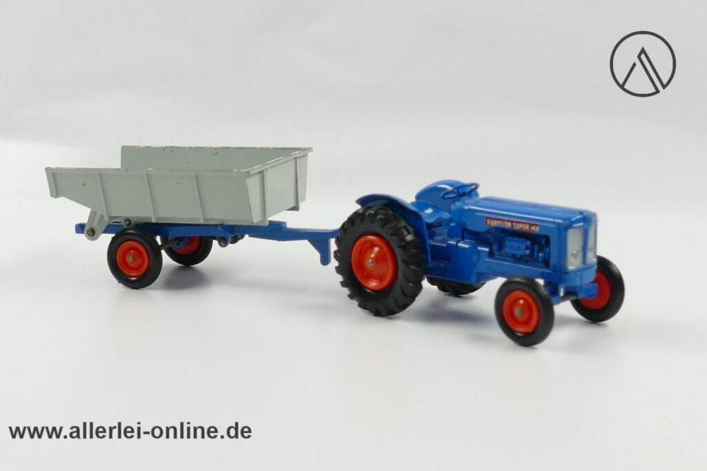 Matchbox King Size | No. K-11 Fordson Traktor mit Trailer | Matchbox Lesney England