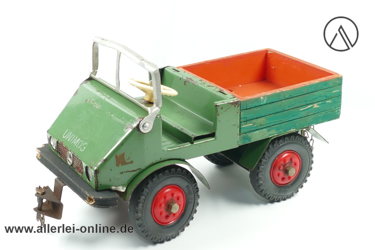 Steiff Mercedes Unimog 411 mit Zubehör Anbauteilen | Vintage 50-60er Jahre Steiff Holzspielzeug Steiff Mercedes Unimog 411 mit Zubehör Anbauteilen | Vintage 50-60er Jahre Steiff Holzspielzeug