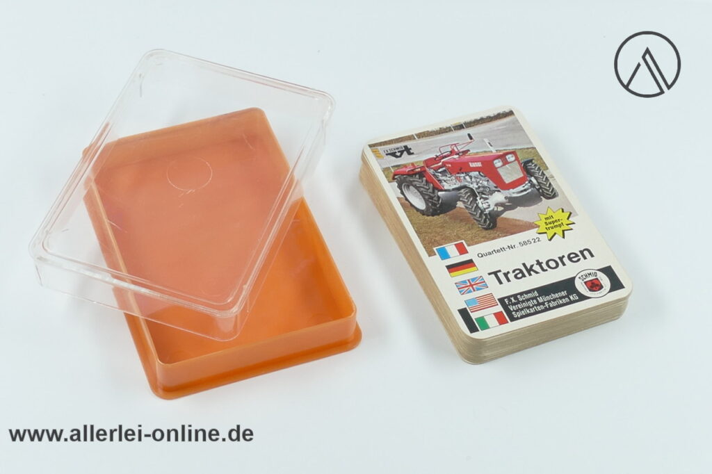 Traktoren Quartett mit Supertrumpf | Nr: 58522 - F.X. Schmid Vereinigte Münchener Spielkarten