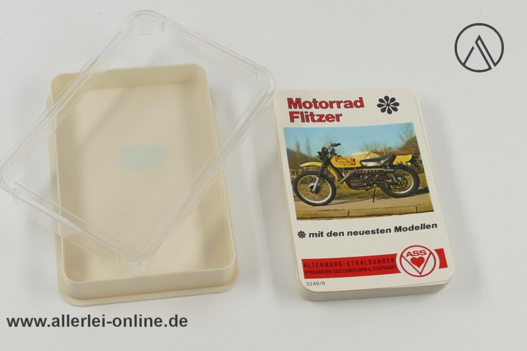 Motorrad Flitzer Quartett | Nr: 3246/8 ASS - Altenburg Stralsunder Spielkarten
