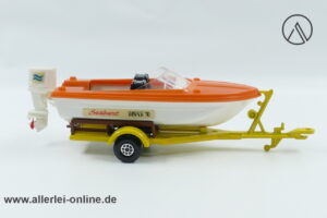 Matchbox Super-Kings | No. K-25 Seaburst Boat und Trailer | Matchbox Lesney England