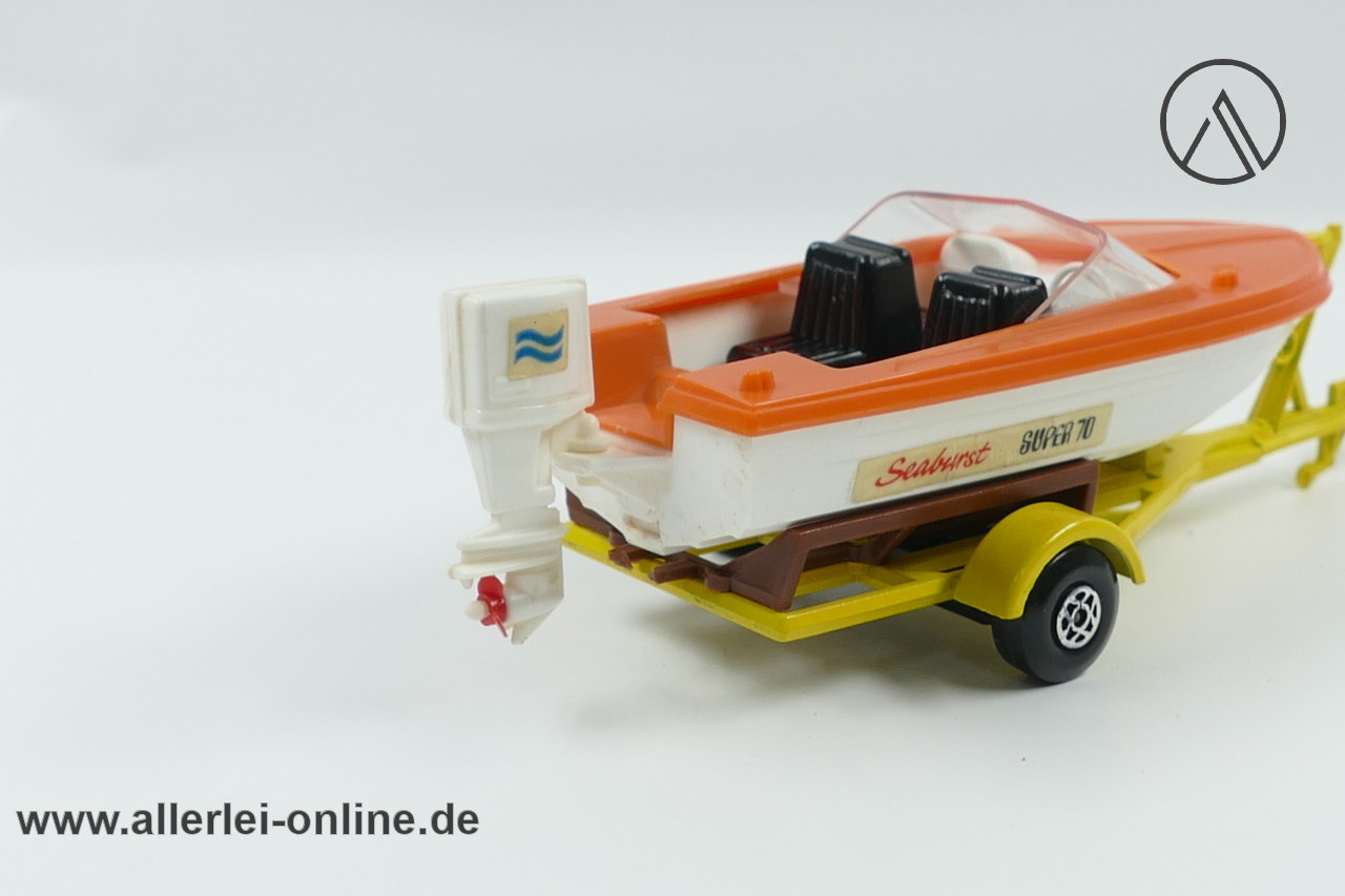 Matchbox No. K-25 Boat und Trailer | Matchbox Lesney England Matchbox No. K-25 Boat und Trailer | Matchbox Lesney England