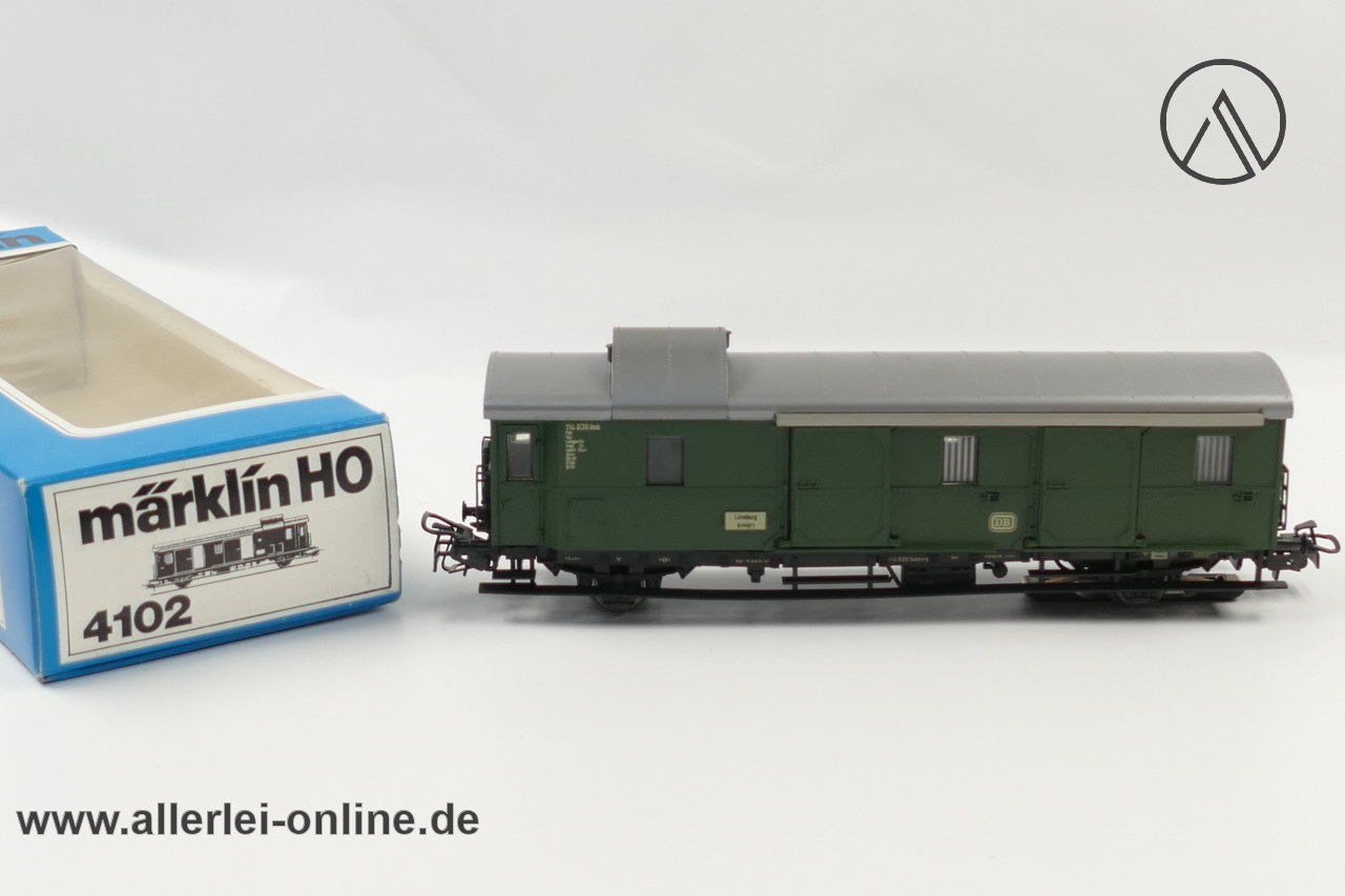 Märklin H0 | 4102 Gepäckwagen 114 838 Hmb | Pwi 30 Packwagen im Allerlei Online Shop Märklin H0 | 4102 Gepäckwagen 114 838 Hmb | Pwi 30 Packwagen im Allerlei Online Shop