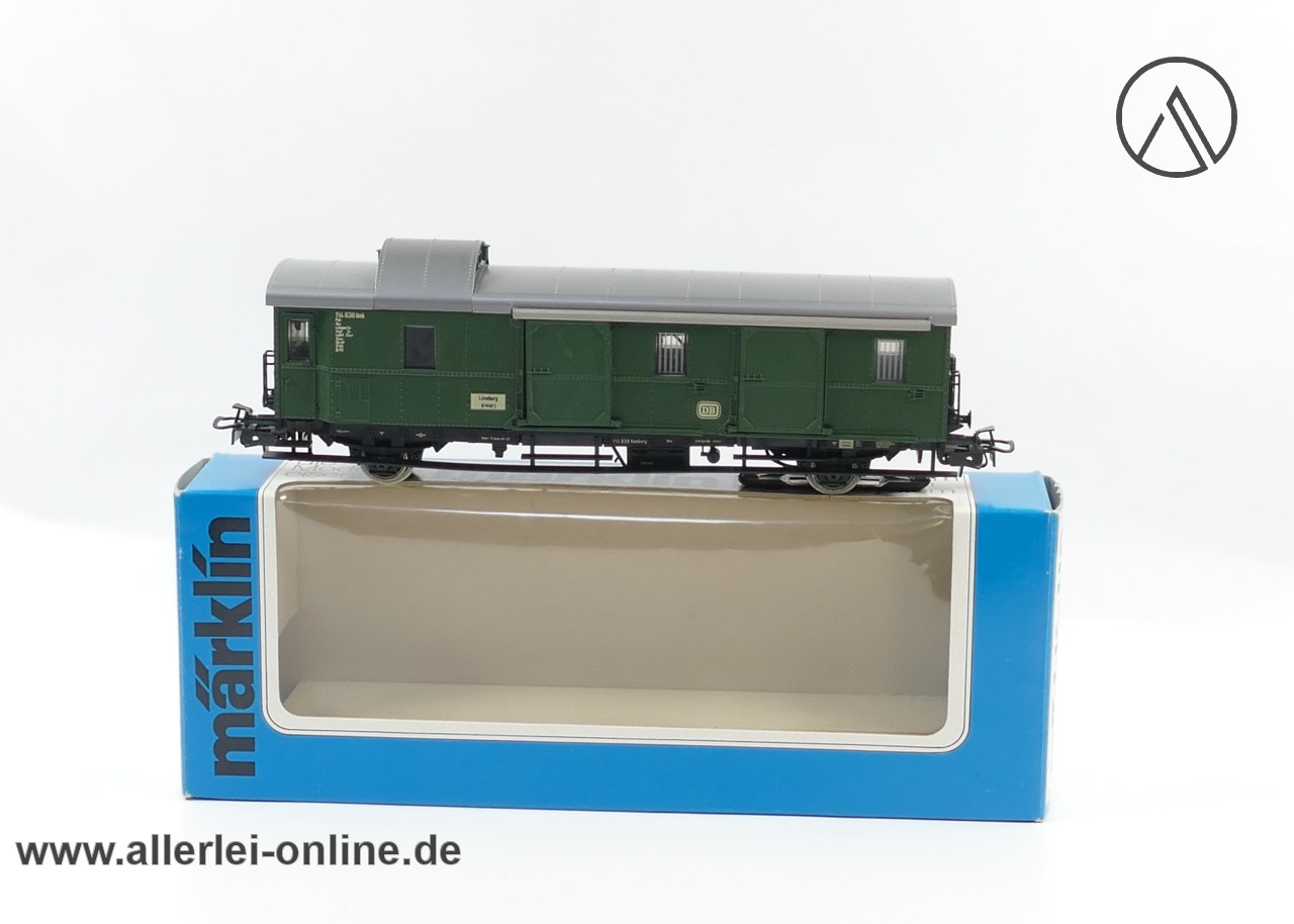Märklin H0 | 4102 Gepäckwagen 114 838 Hmb | Pwi Packwagen der DB Märklin H0 | 4102 Gepäckwagen 114 838 Hmb | Pwi Packwagen der DB