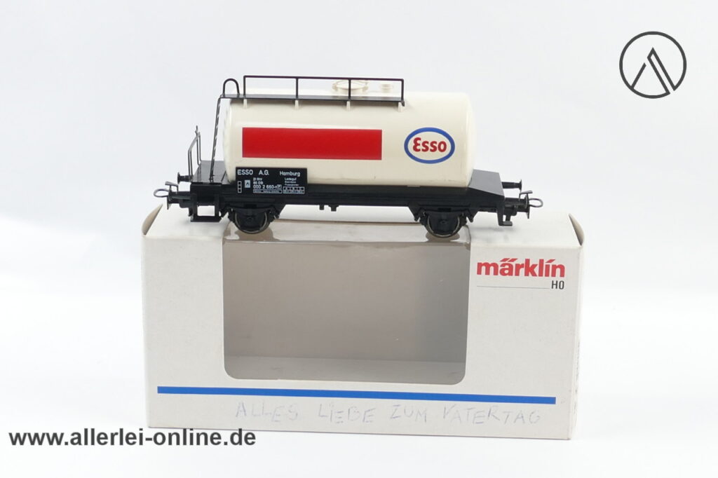 Märklin Spur H0 | Märklin 4441 "ESSO" Mineralöl-Kesselwagen | Güterwagen der DB