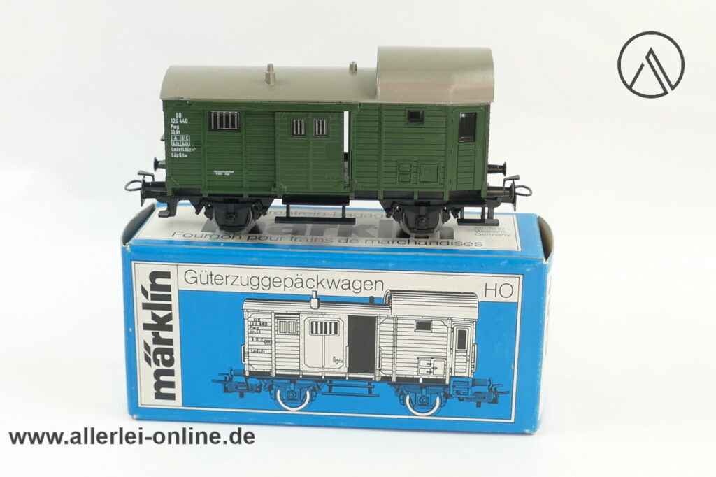 Märklin H0 | 4699 Güterzug Gepäckwagen Pwg 120 440 der DB | Güterwagen