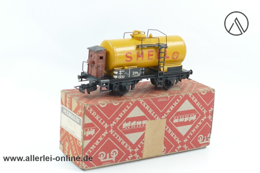 Märklin H0 | Märklin 314 S Kesselwagen | SHELL Gusswagen