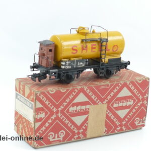 Märklin H0 | Märklin 314 S Kesselwagen | SHELL Gusswagen