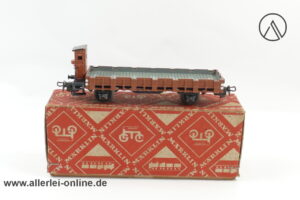 Märklin H0 | Märklin 321 Rungenwagen mit Bremserhaus - Gusswagen Güterwagen