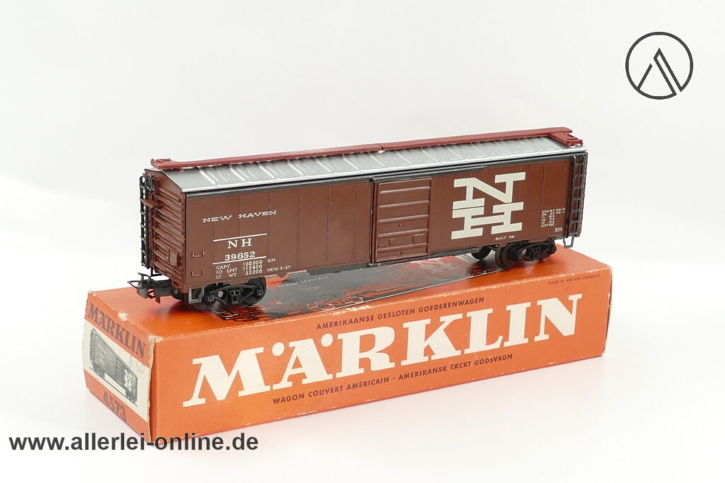 Märklin H0 | Märklin 4573 Gedeckter Güterwagen | USA Box-Car New Haven Railway