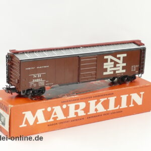 Märklin H0 | Märklin 4573 Gedeckter Güterwagen | USA Box-Car New Haven Railway