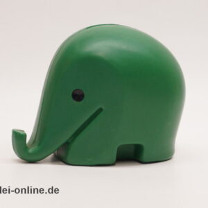 Luigi Colani Design | Elefanten Spardosen mit Schlüssel | Sparbüchse | 60-70er Jahre | grün im Allerlei Online Shop