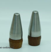 Salz- und Pfefferstreuer | Edelstahl und Palisander | Midcentury Dansk Design der 60er Jahre