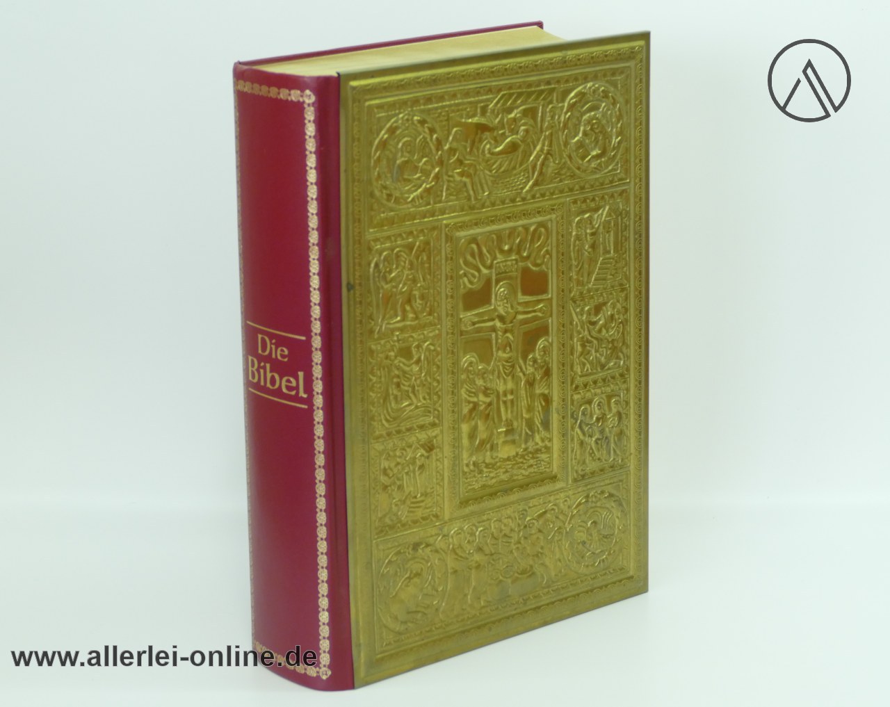 Die Bibel | Die Goldbibel | Messing mit Goldschnitt und Goldprägung | Mit 24 Stichen aus dem Bibelzyklus von Gustave Dore Die Bibel | Die Goldbibel | Messing mit Goldschnitt und Goldprägung | Mit 24 Stichen aus dem Bibelzyklus von Gustave Dore