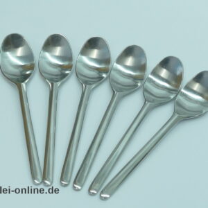 Rosenthal studio-linie | 6 Stück Rosenthal Composition Löffel | Kaffeelöffel | Design Tapio Wirkkala für Rosenthal
