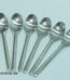 Rosenthal studio-linie | 6 Stück Rosenthal Composition Löffel | Kaffeelöffel | Design Tapio Wirkkala für Rosenthal